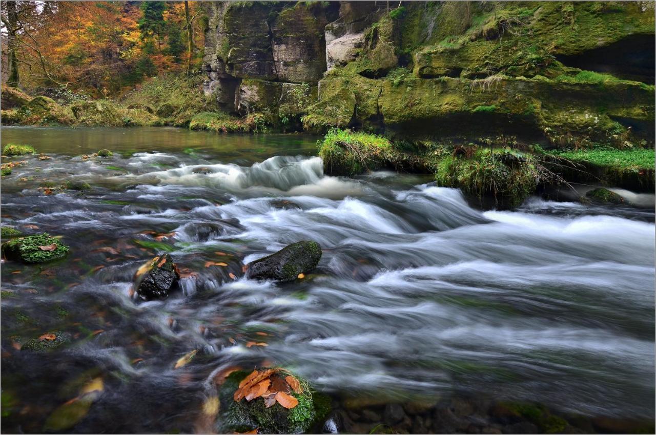 Resort Mezna Hřensko Buitenkant foto